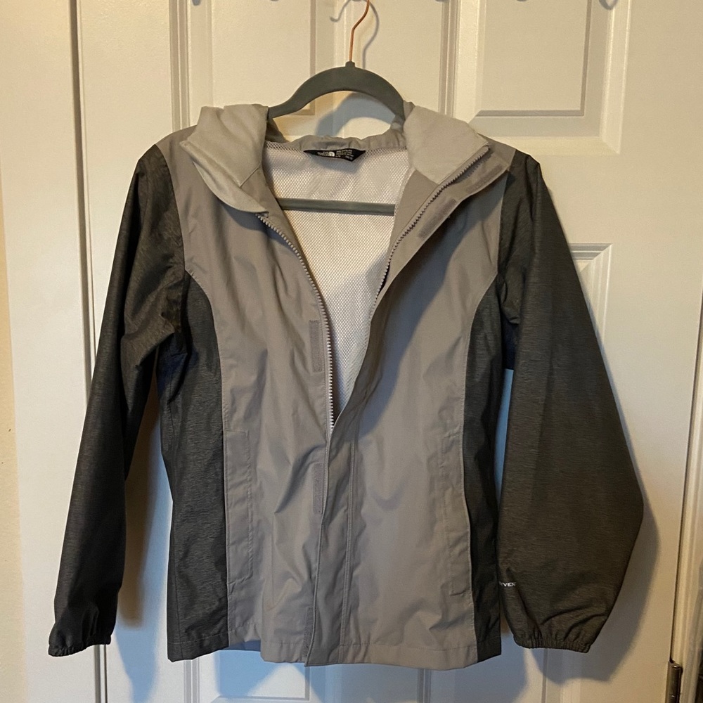 Girls Northface L gray Large